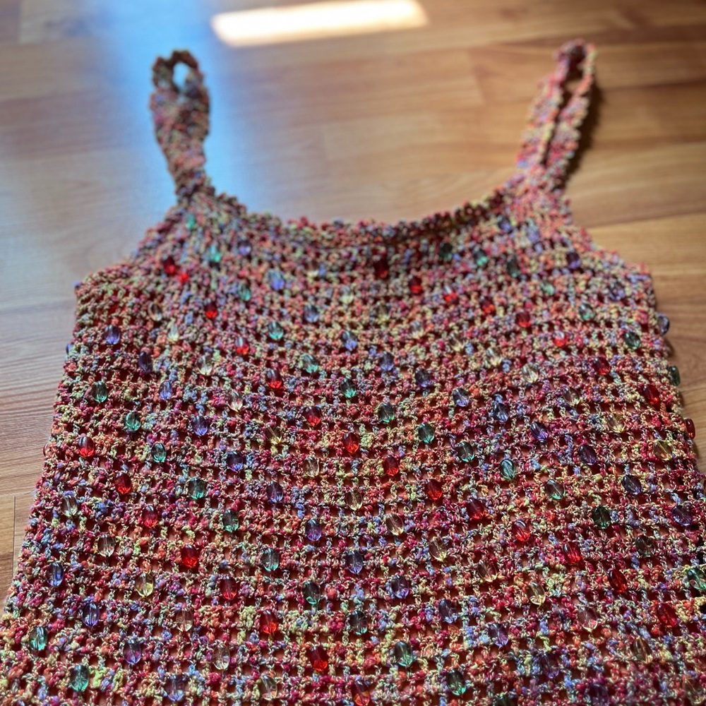 NWOT womens jeweled tank. Size small